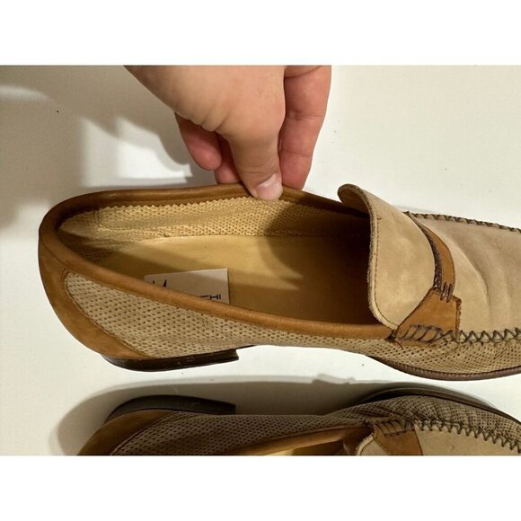 Moreschi Two Tone Retro Loafer Size 12 US